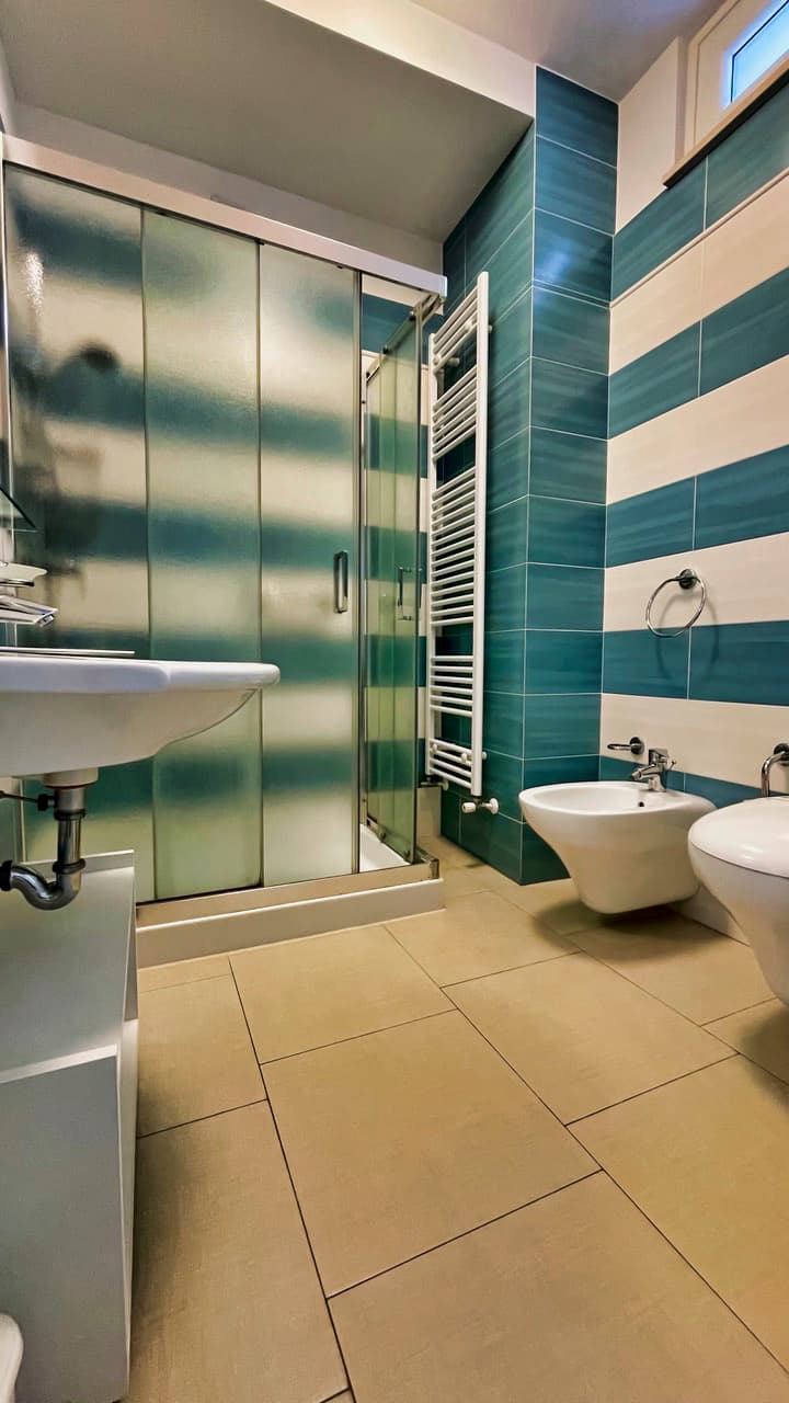 Dettaglio del bagno di una camera Comfort